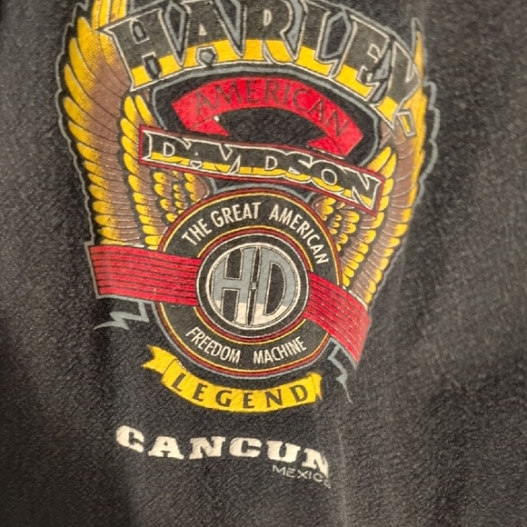 Harley-Davidson Other - Harley-Davidson Black and Gold Bomber Jacket
